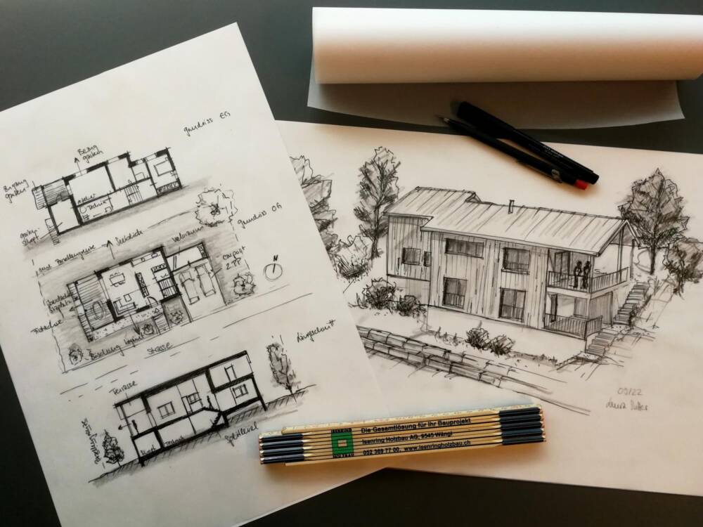 Architekturkonzepte und Baueingaben